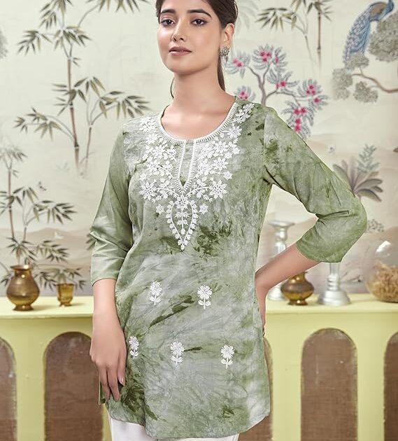 Women’s Rayon Embroidered Top