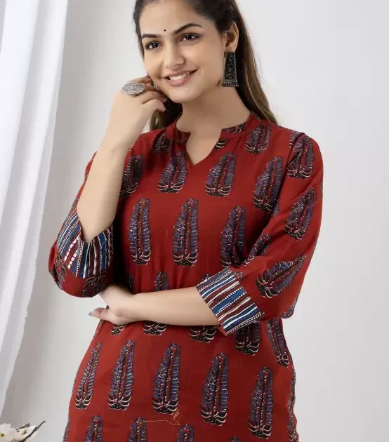 Women’s Cotton Printed Top