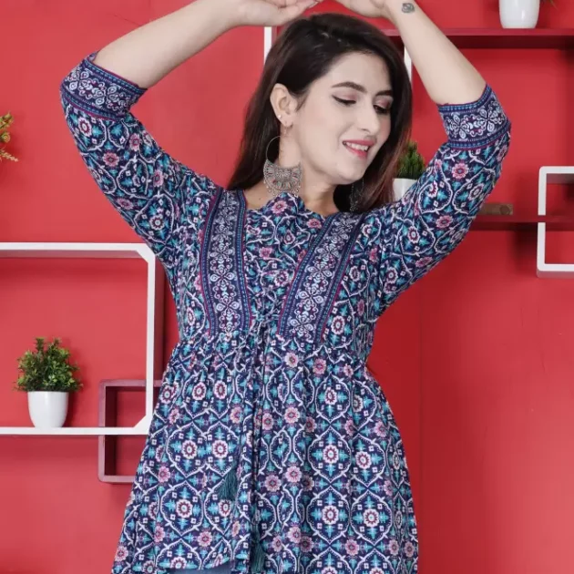 Women’s Cotton Printed Top