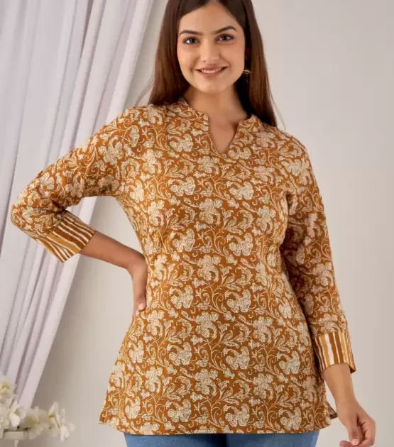 Women’s Cotton Printed Top